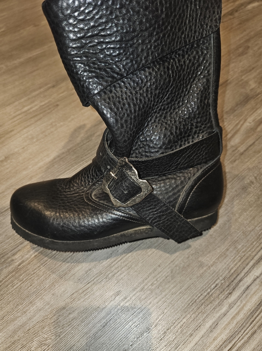 Son Of Sandlar Women's Leather Renaissance Merchant Boots Size 36 = 6 $350 Org
